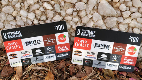 $200 Ultimate Dining Gift Cards