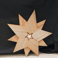 Wooden Star Wall Accent