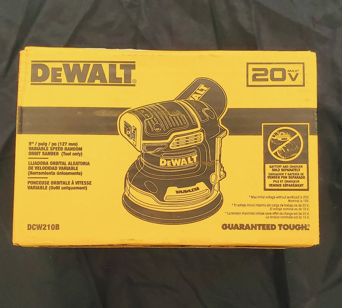 DeWalt Variable Speed Random Orbit Sander