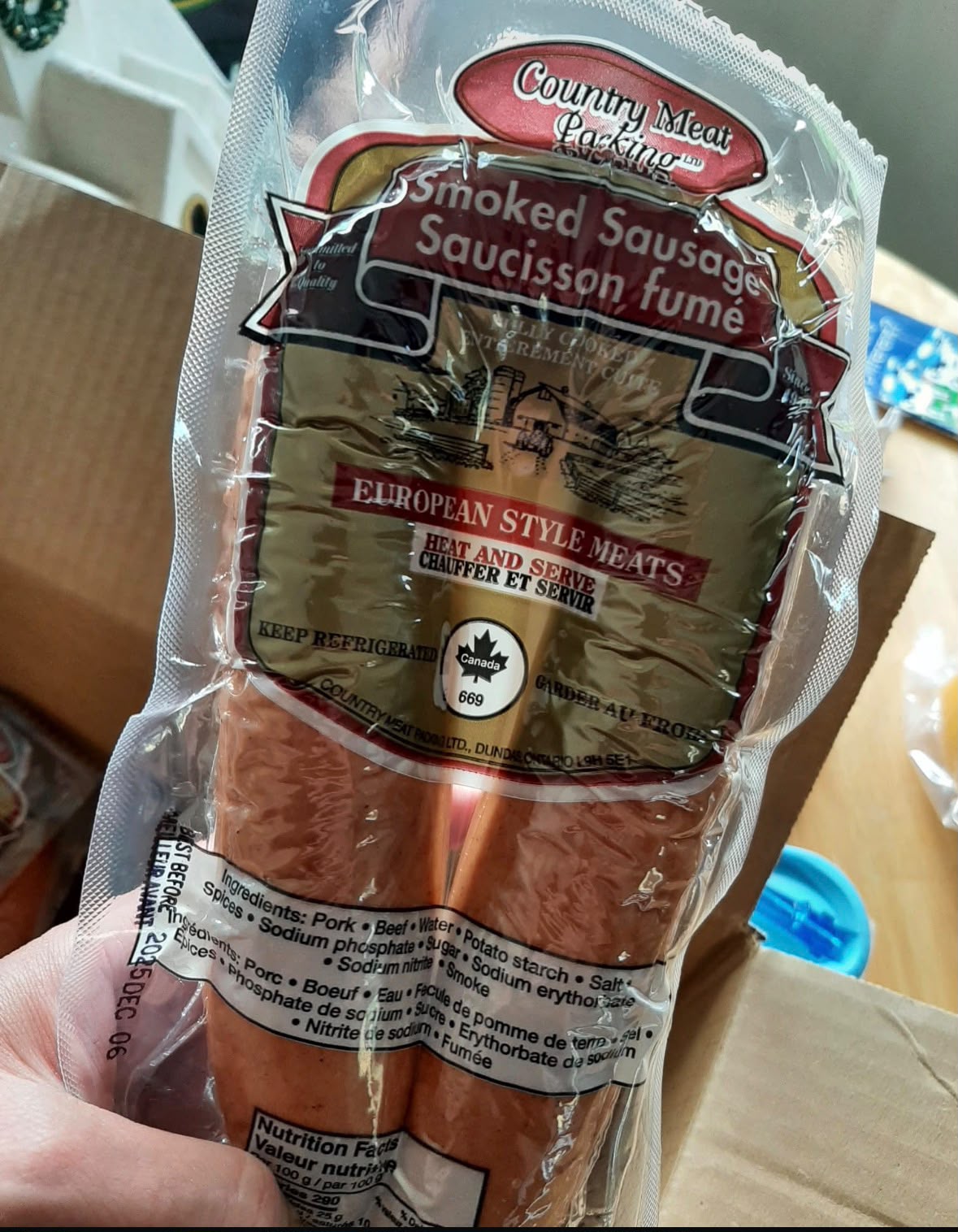 Smoked Sausage