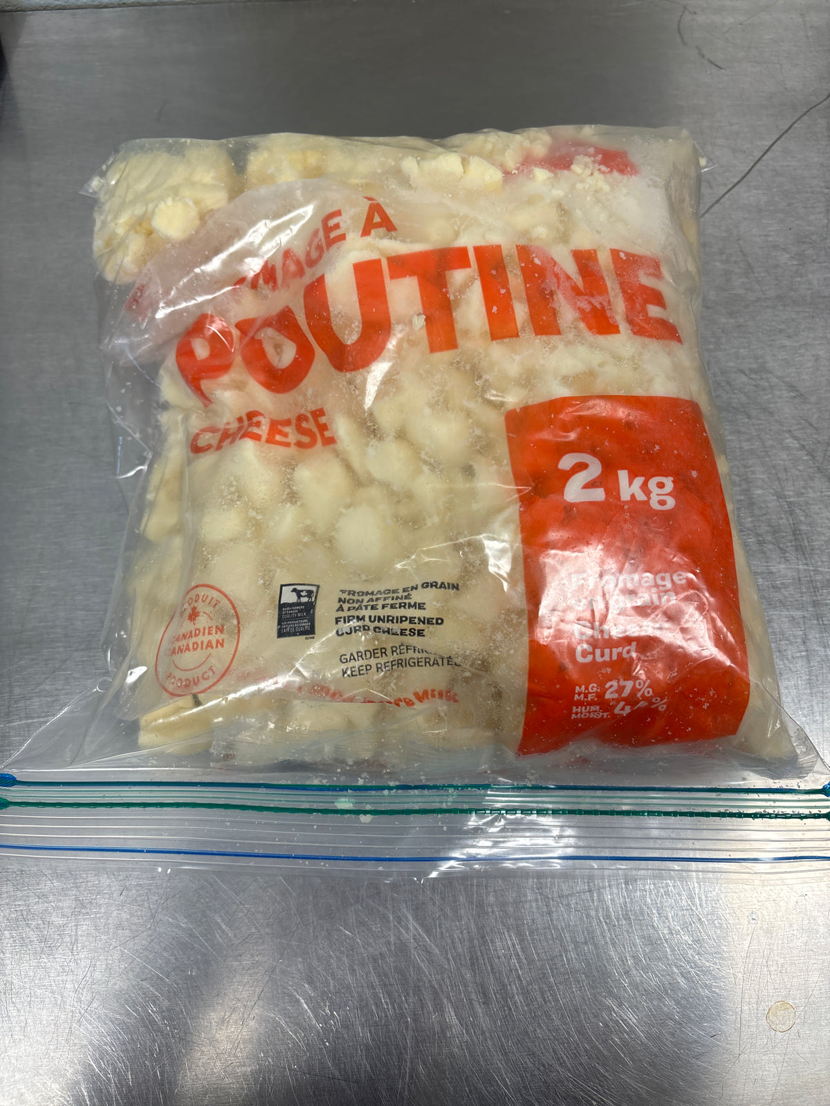 Cheese Curds (nearly full)