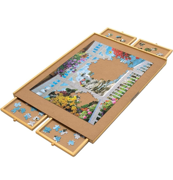 1000 piece Puzzle and 1500 piece wooden Puzzle Board
