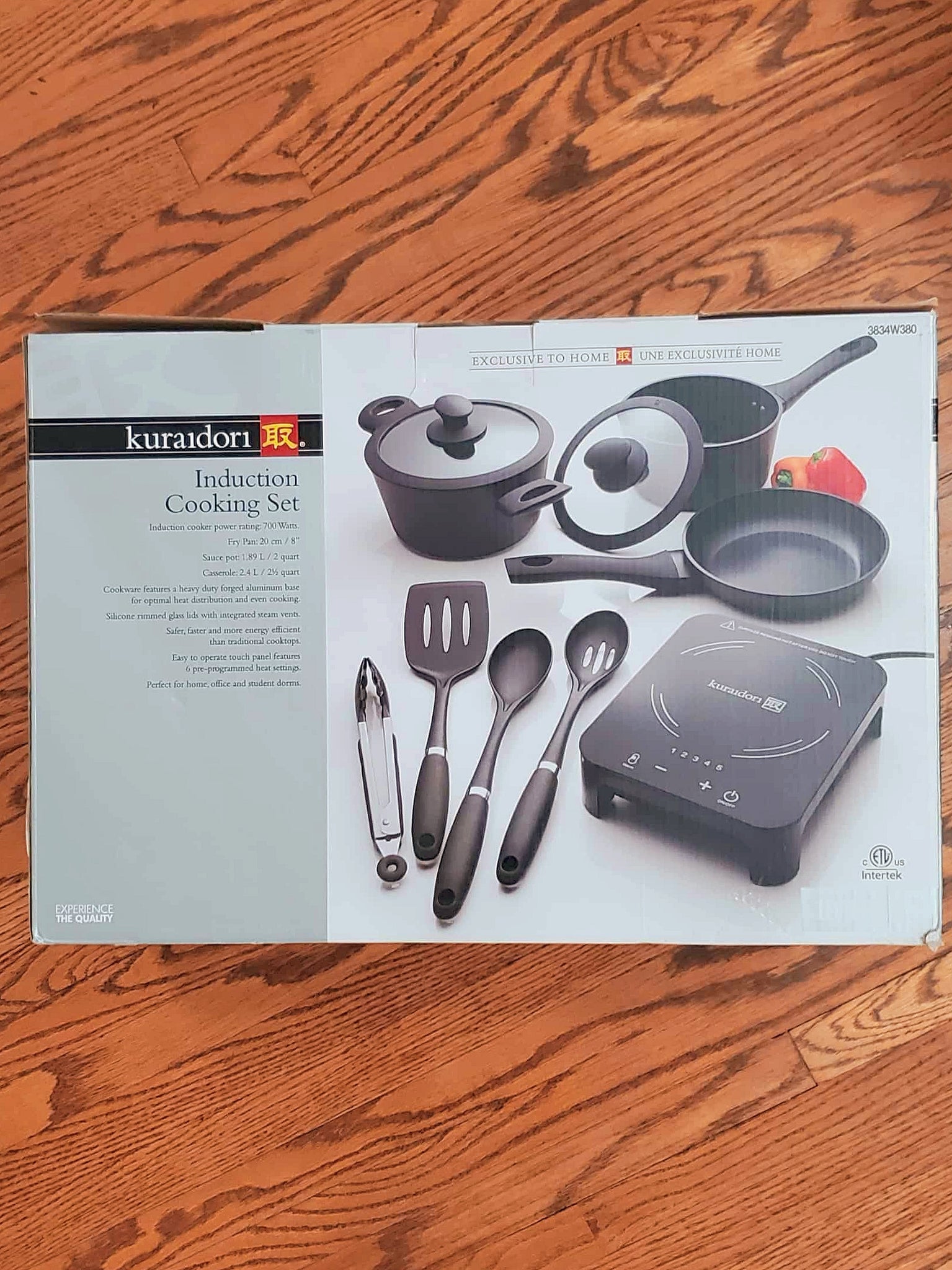 10 piece kuraidori Induction Cooking Set