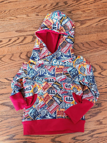 12 month to 3 year Grow with me Hoodie