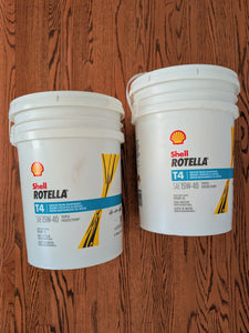 2 x 5 Gallon pails of 15W-40 (1)