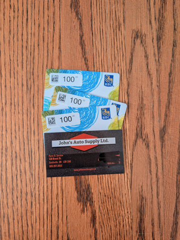 $300 Visa Gift cards