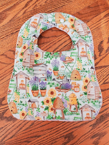3 Handmade Bibs