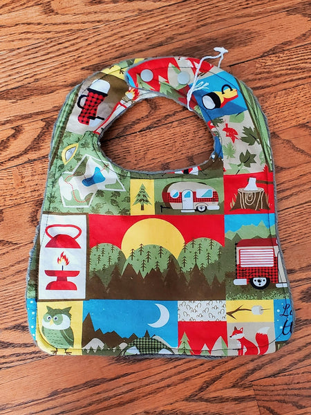 3 Handmade Boy Bibs