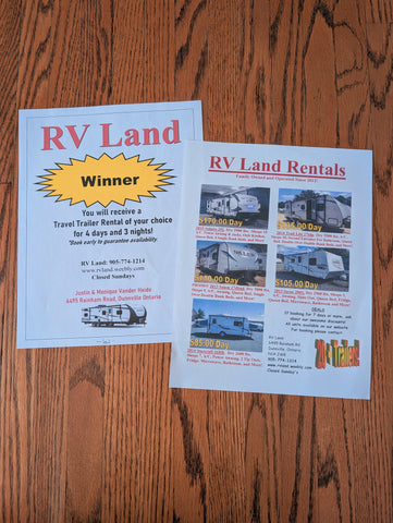 4 days 3 nights RV Rental
