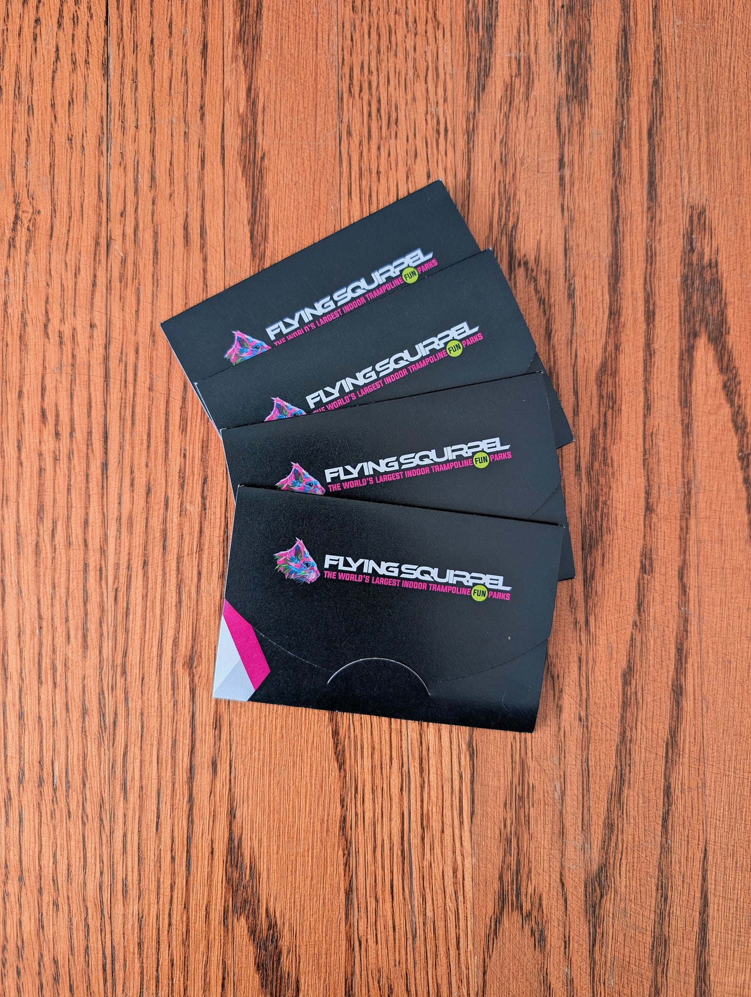 4 x 1 Hour Flying Squirrel Jump Passes