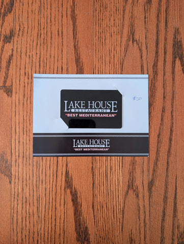 $50 Lake House Gift certificate