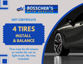 4 Tires (all-season or winter)