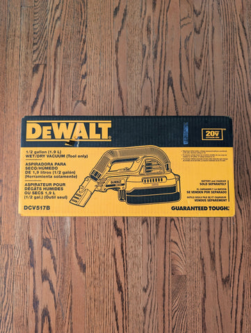 Dewalt Mini Wet Dry Vac