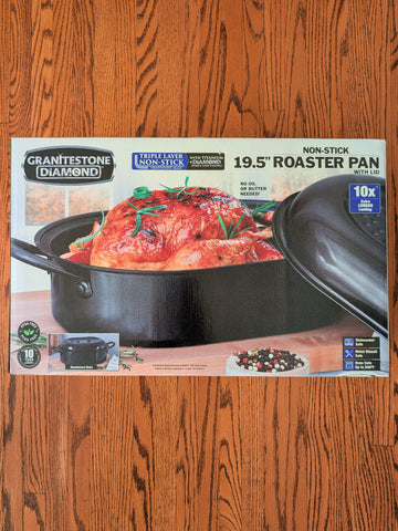 Granitestone Diamond 19.5" Non-Stick Roaster Pan