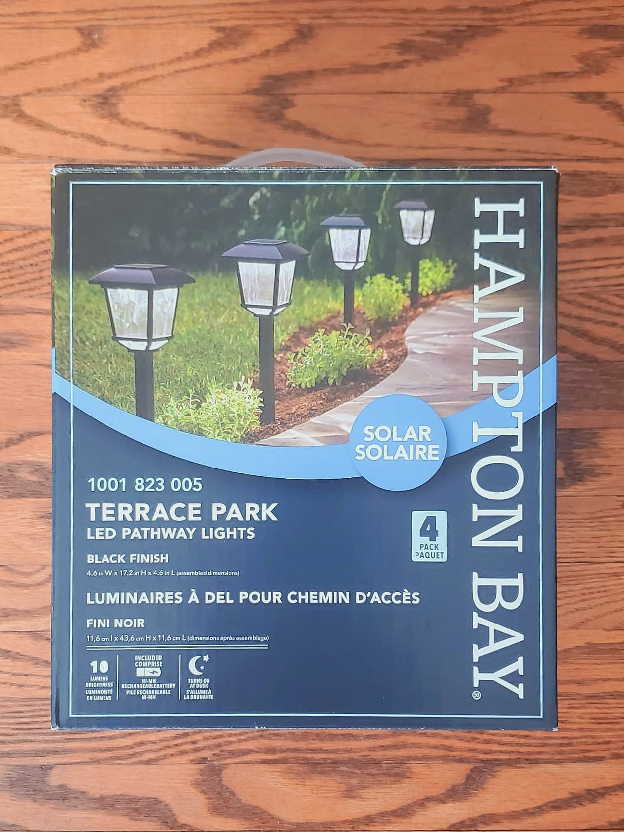 Hampton Bay Solar Lights (4 pack)