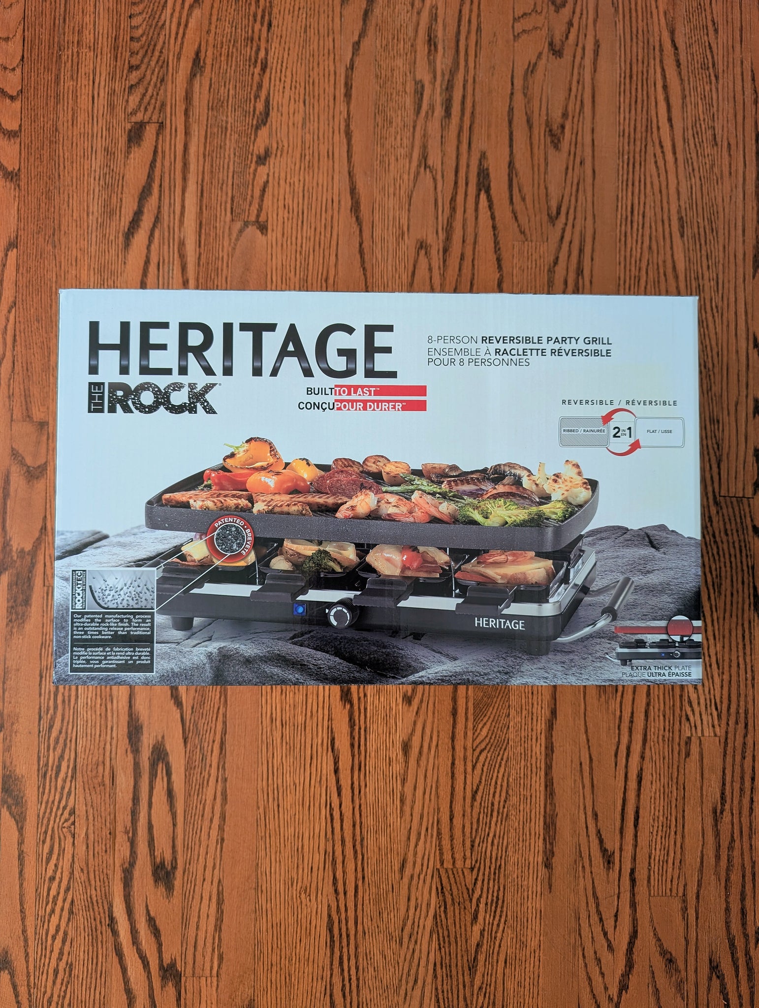 Heritage Rock Raclette Set