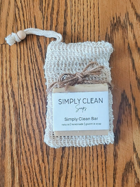 Goat Milk Soap Bar and Bag