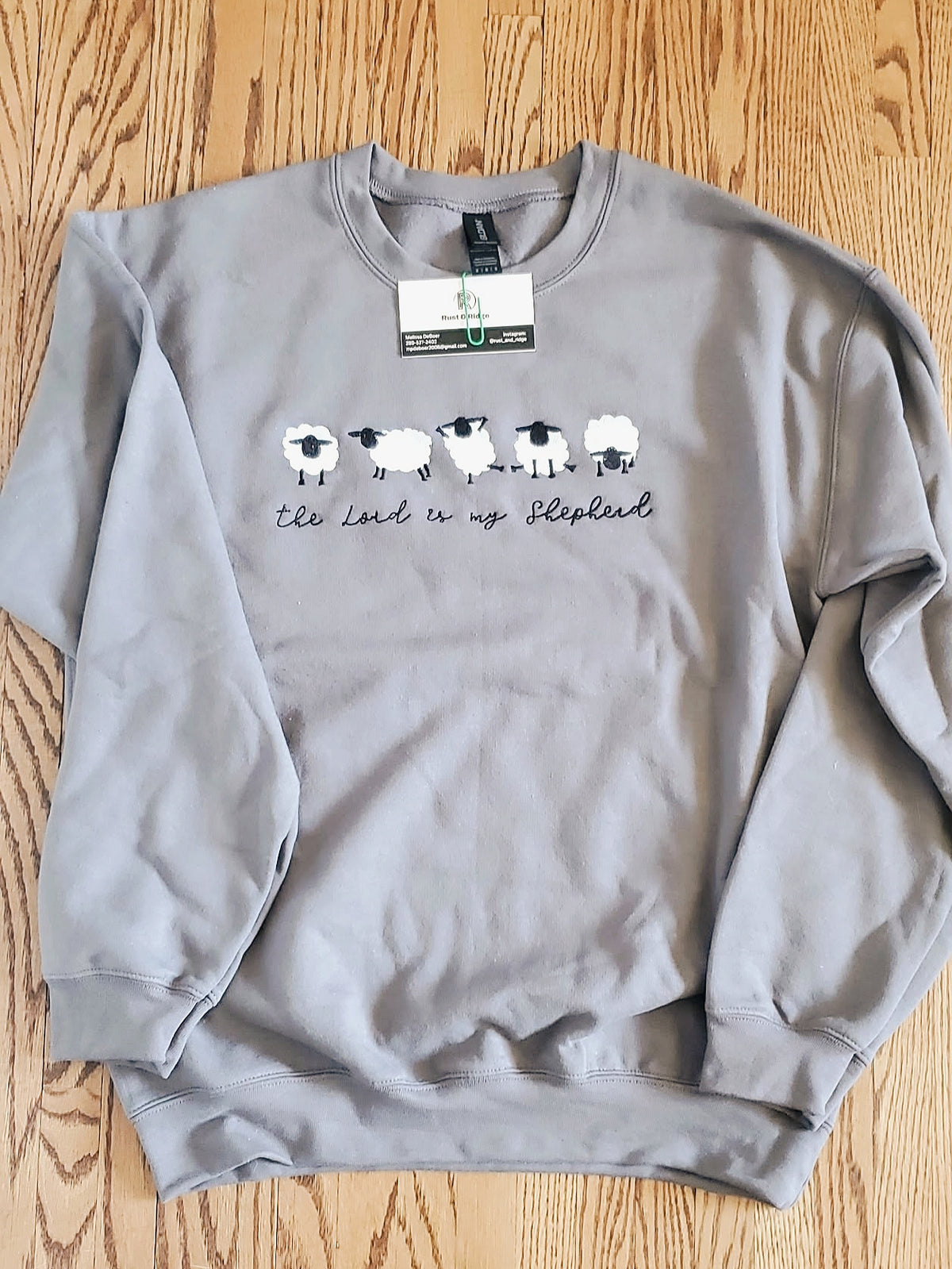 "The Lord Is My Shepherd" Crew Neck