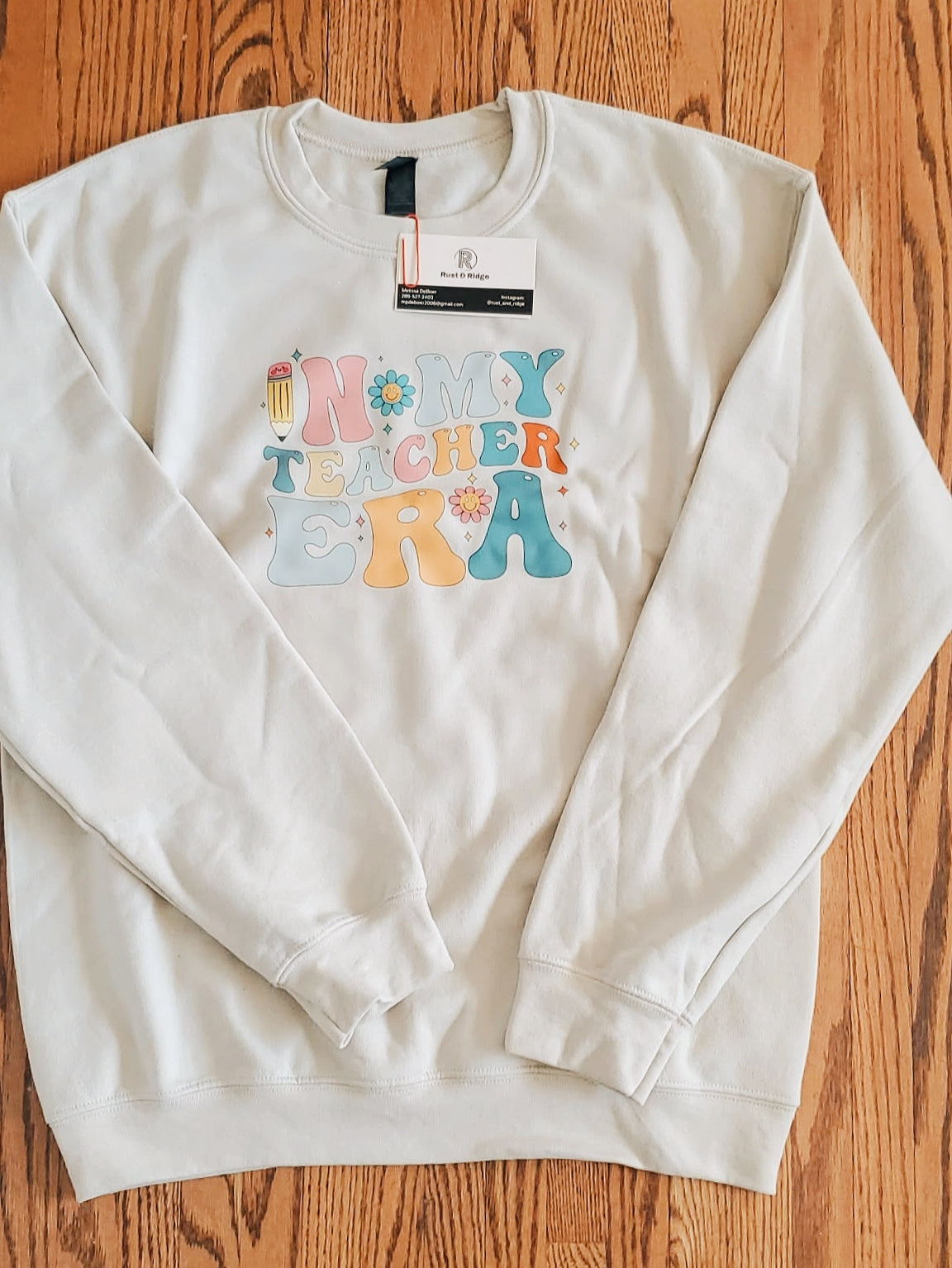 "In My Teacher Era" Crew Neck