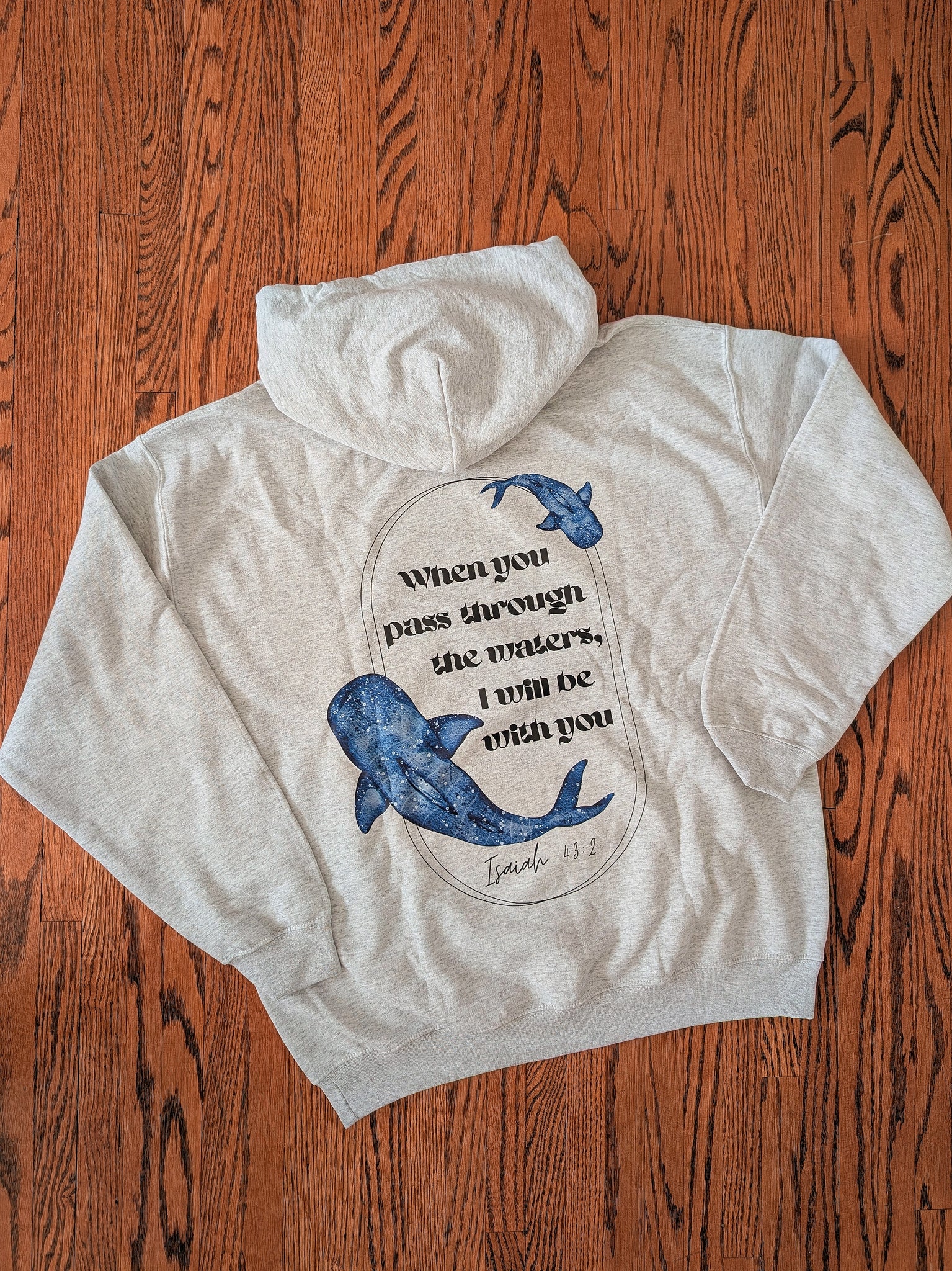 Isaiah 43:2 Large Sweater