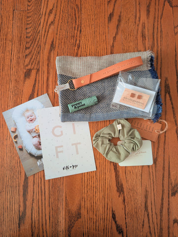 Ladies Gift Box with Blue Scarf