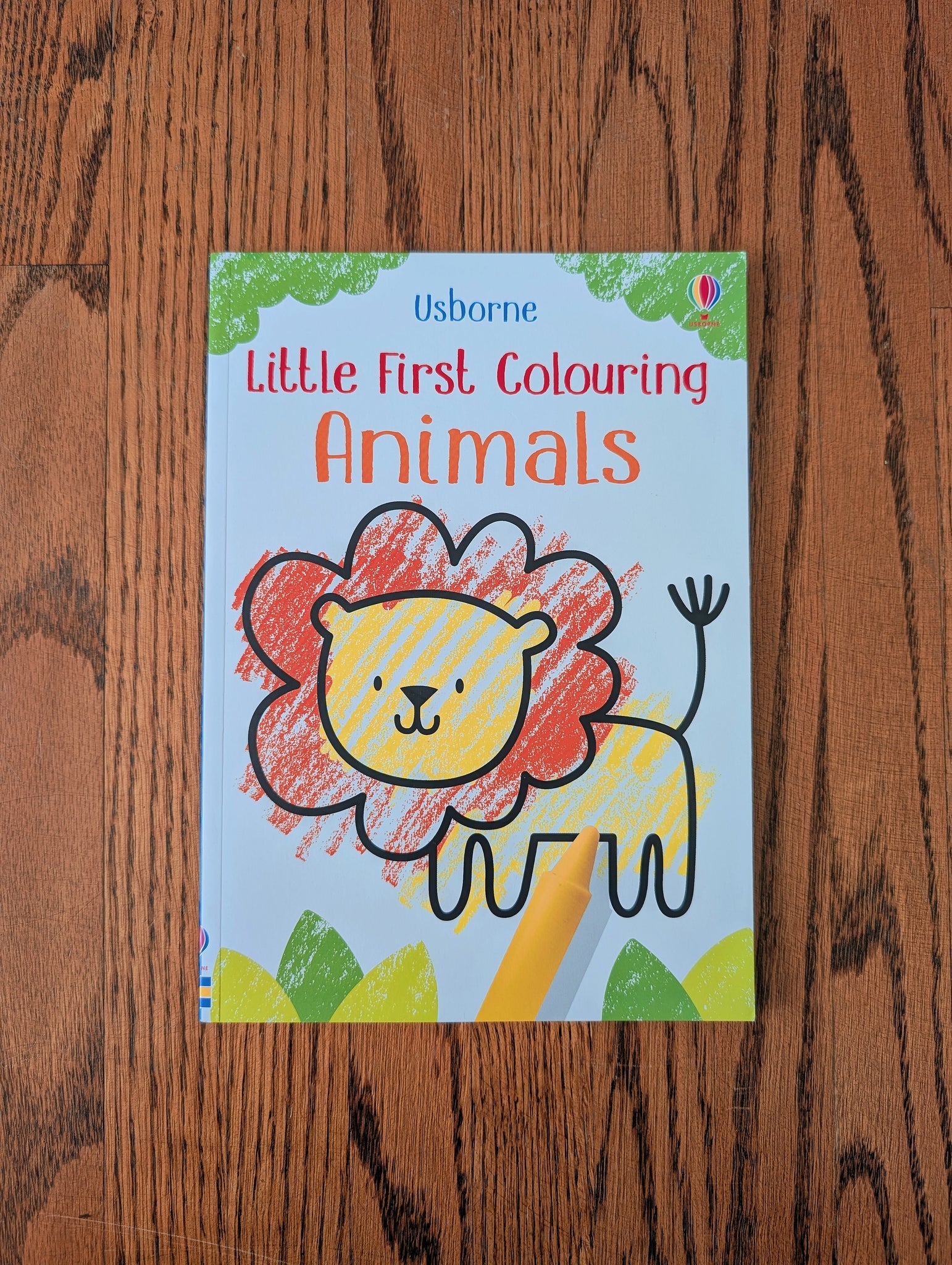 "Little First Colouring Animals" Usborne Book
