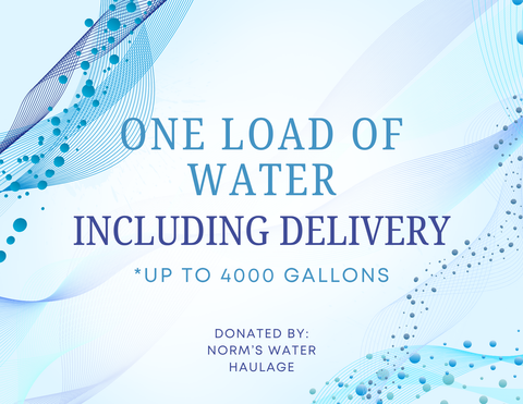 One load of Water Delivered