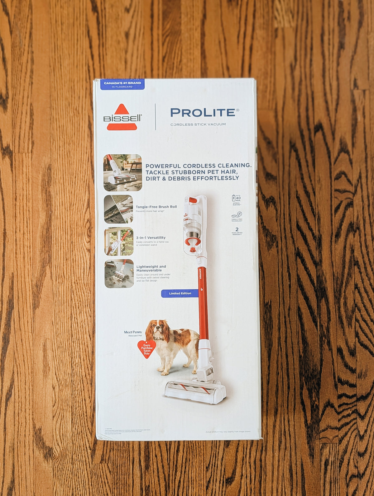 Bissell ProLite Self-Standing Cordless Stick Vacuum