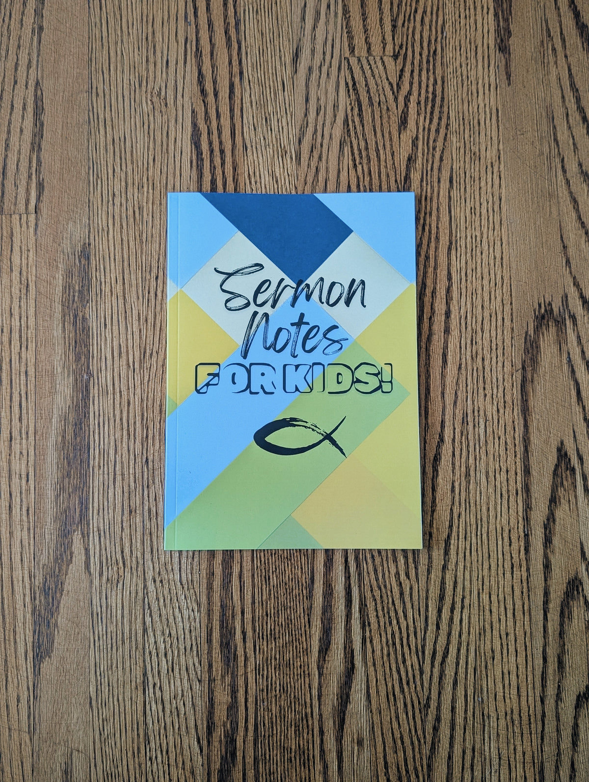 "Sermon Notes" Notebook for Kids (4)