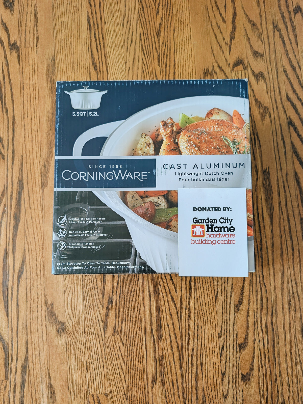 CorningWare Cast Aluminum Lightweight Dutch Oven