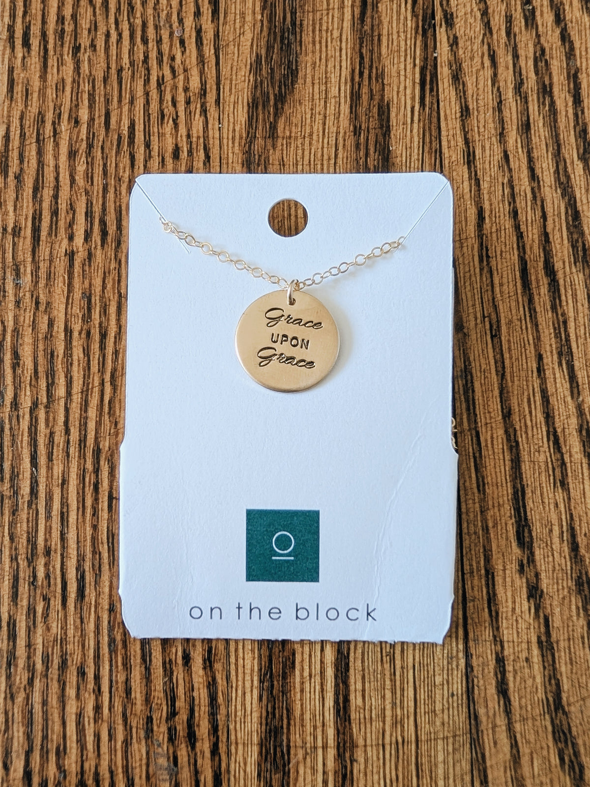 "Grace Upon Grace" Necklace