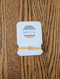 Yellow & Pink Child's Bracelet
