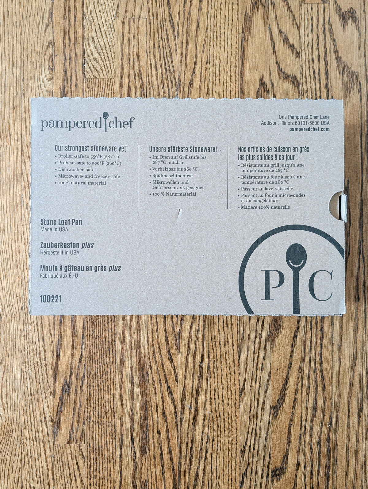 Pampered Chef Loaf Pan