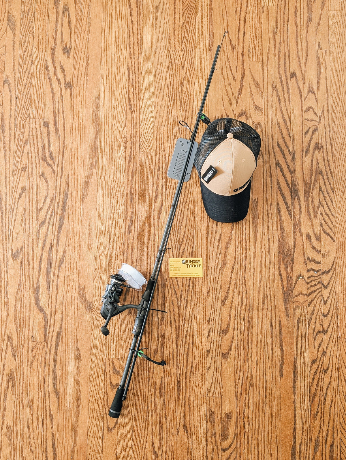 Fishing Rod and Reel Combo plus Hat