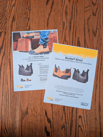 Pair of Work Boots