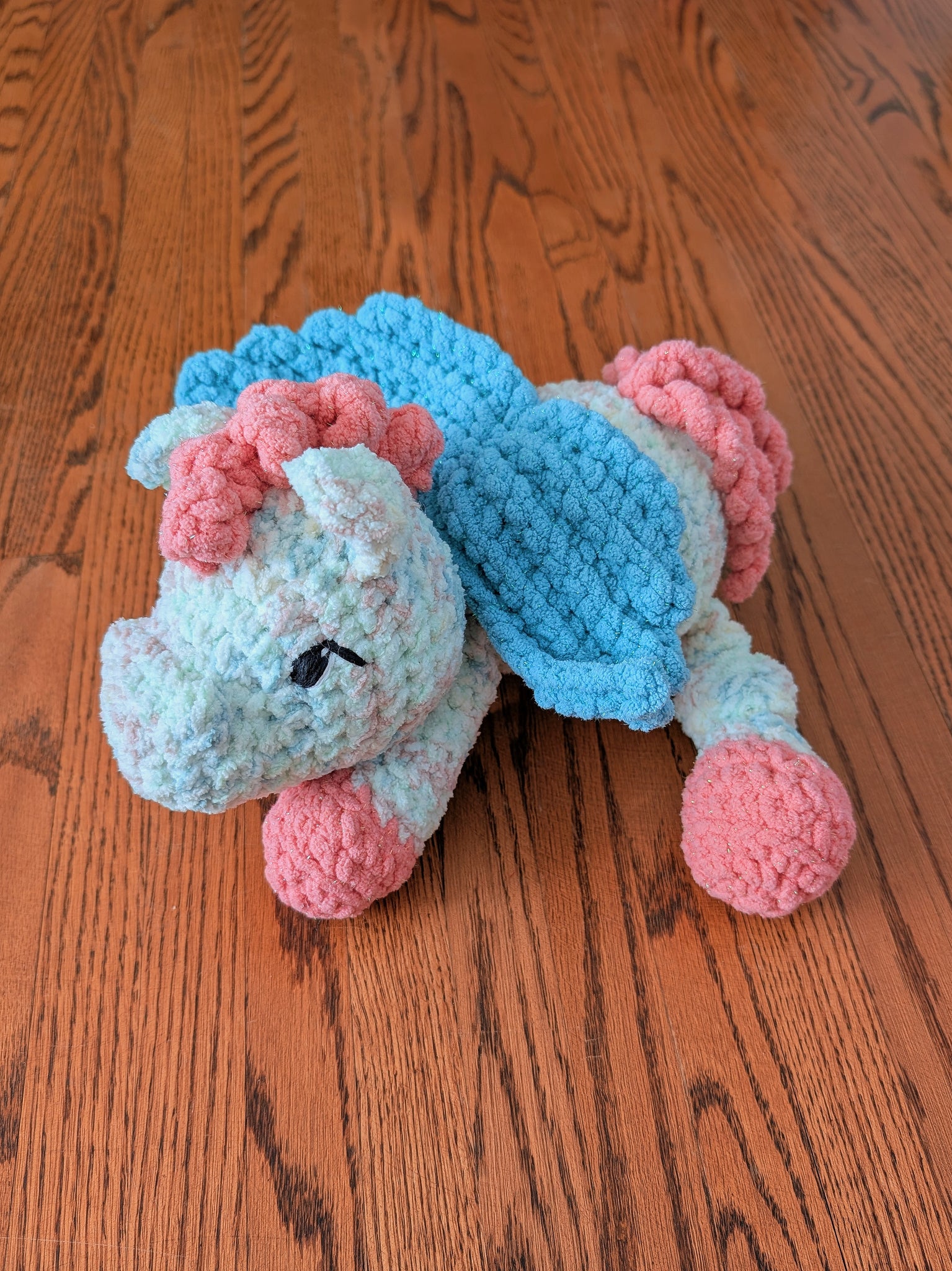 Pegasus Crocheted Plushie