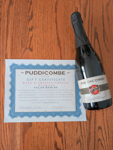 Puddicombe Group Wine/Cider Tasting and Train Tour and Wine