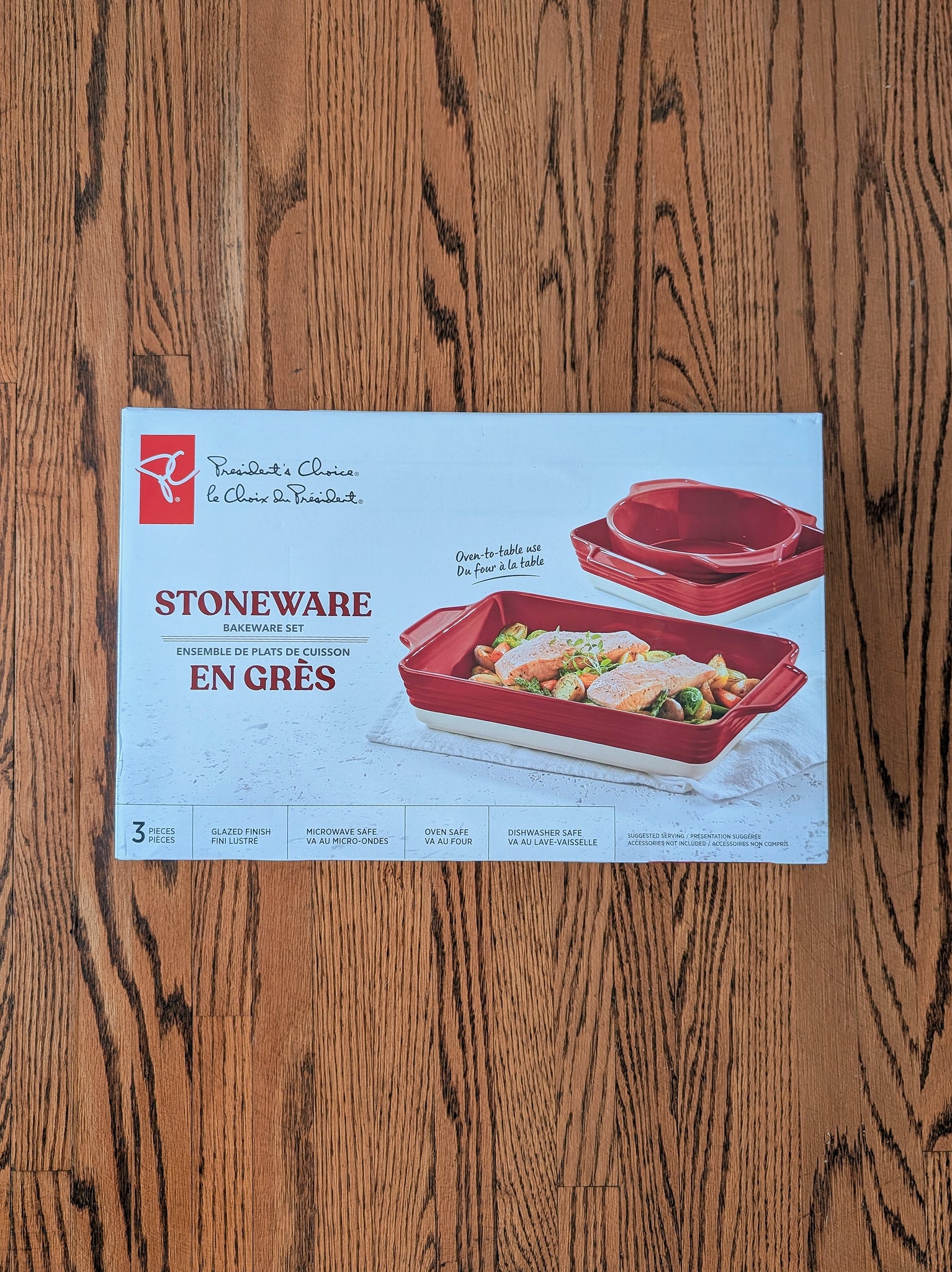 Red PC Stoneware Bake set