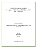 Powers of Attorney for Property and Personal Care x2 - John Wolfe