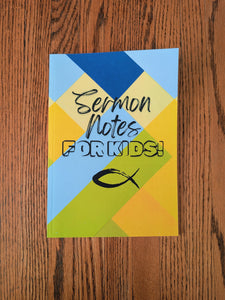 Sermon Notes Notebook for Kids (2)