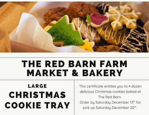 The Red Barn Large Cookie Tray Certificate (1)