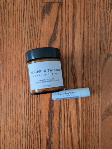 Whipped Tallow and Chapstick Bundle
