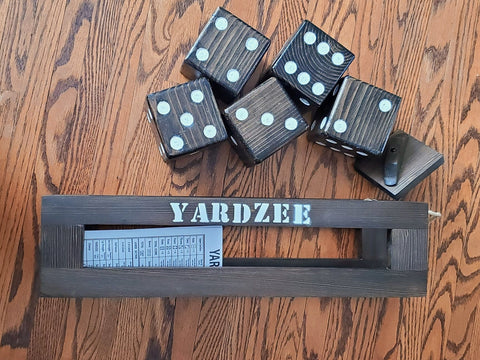 Yardzee set - Dark Stain