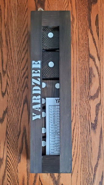 Yardzee set - Dark Stain