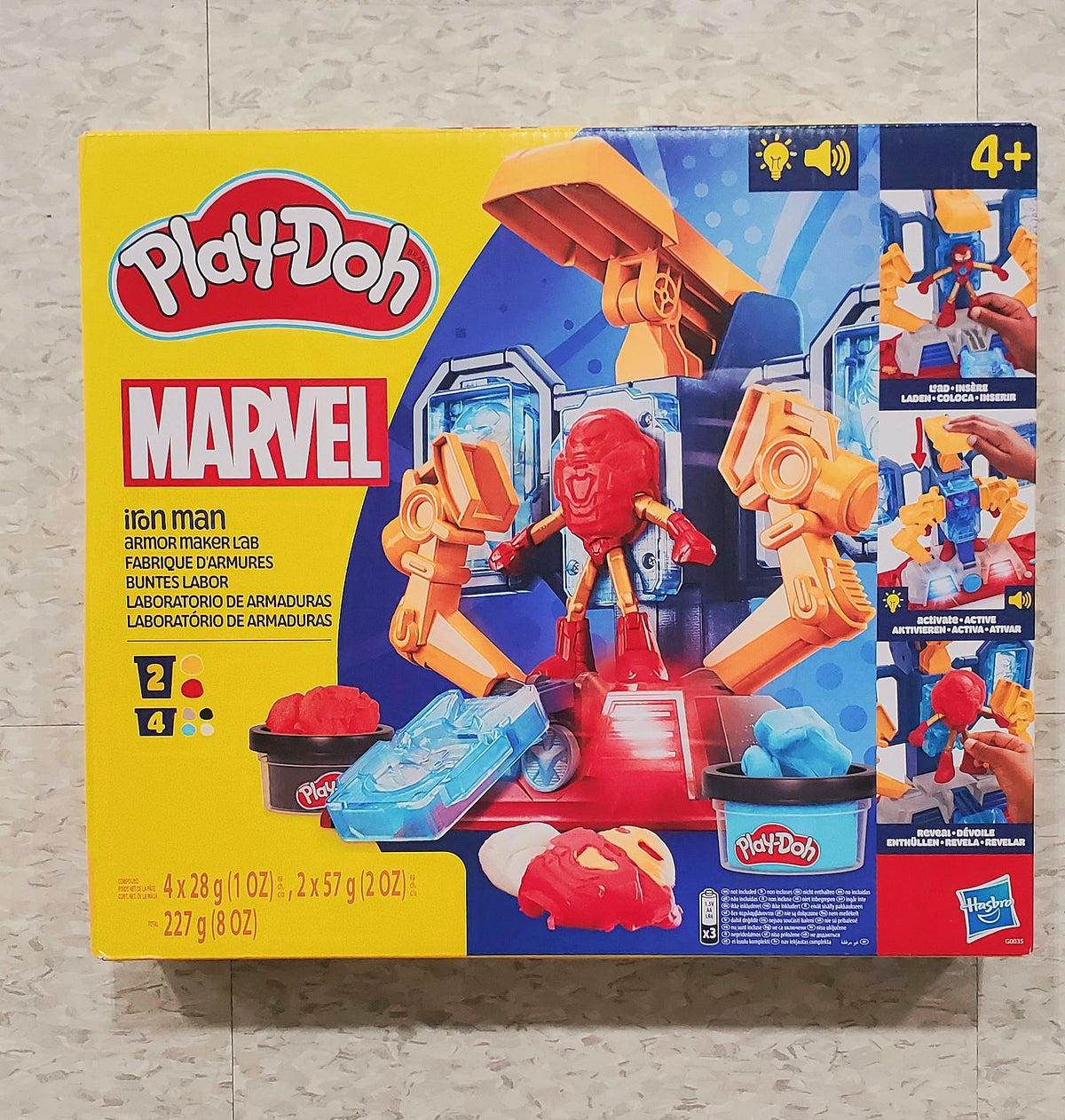 Iron Man Playdough Set (2)
